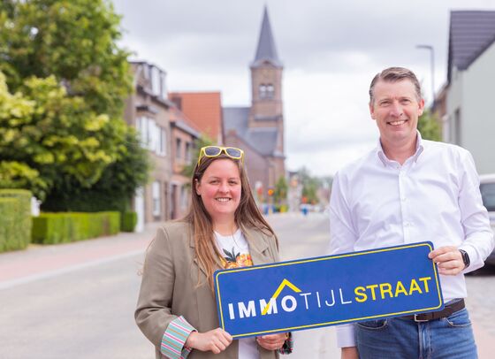 ImmoTijl doopt straten symbolisch om tot &lsquo;ImmoTijl-straten&rsquo;