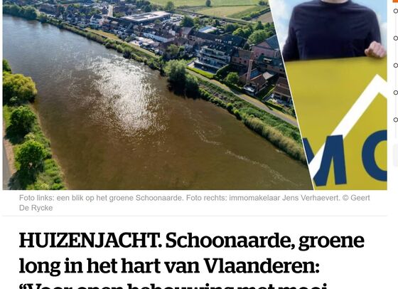 Jens Verhaevert in Het Laatste Nieuws over "Schoonaarde, groene long in Dendermonde"