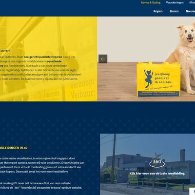 Fonkelnieuwe website