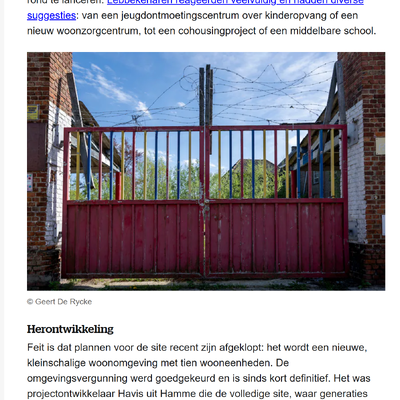 Lebbeke: voormalige Broederschool krijgt nieuwe toekomst als woonsite