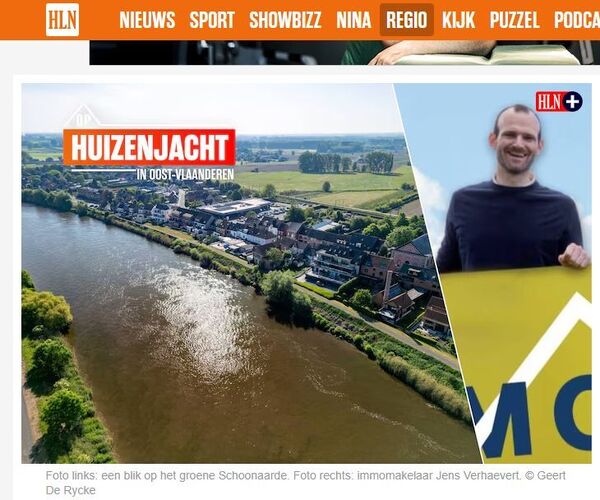 De kostprijs van een huis in Schoonaarde? Collega Jens vertelt het in de krant