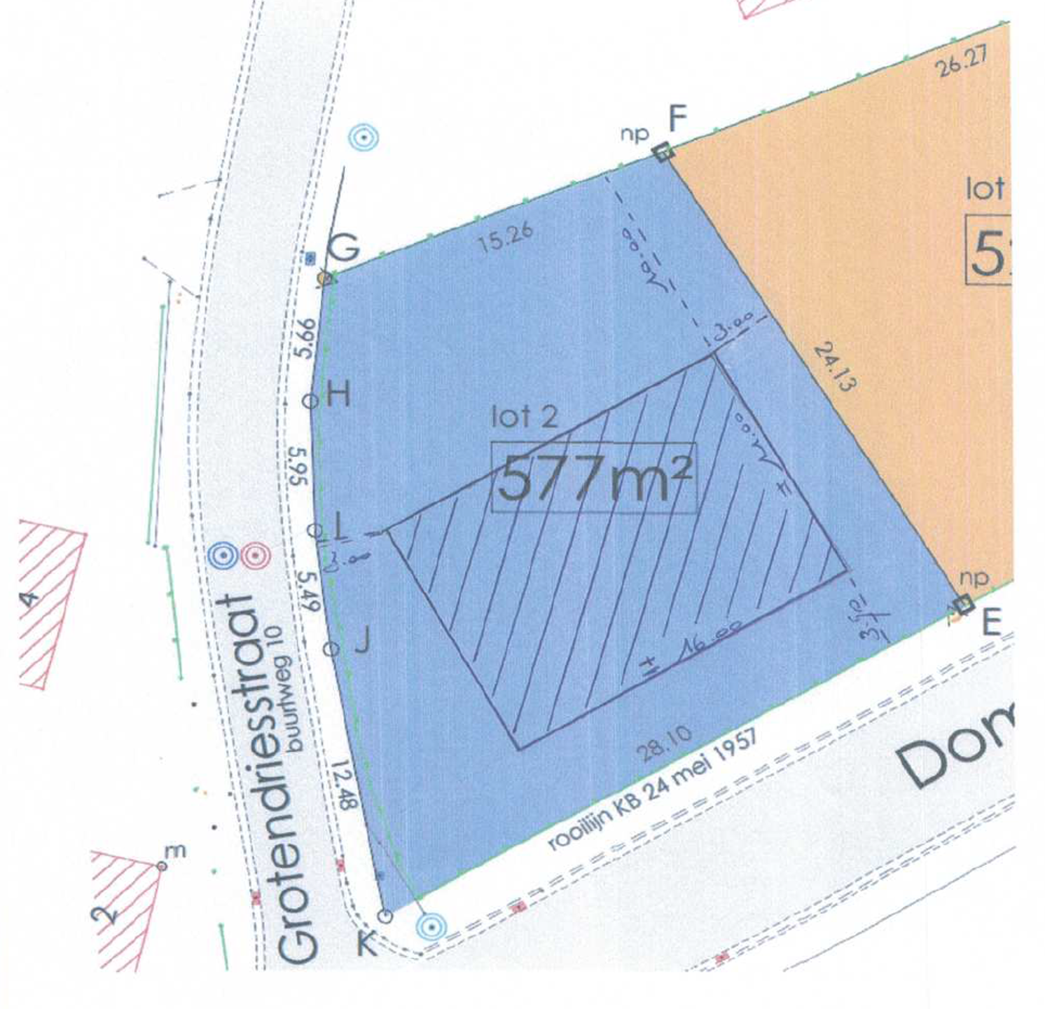 Bouwgrond te koop in Aalst