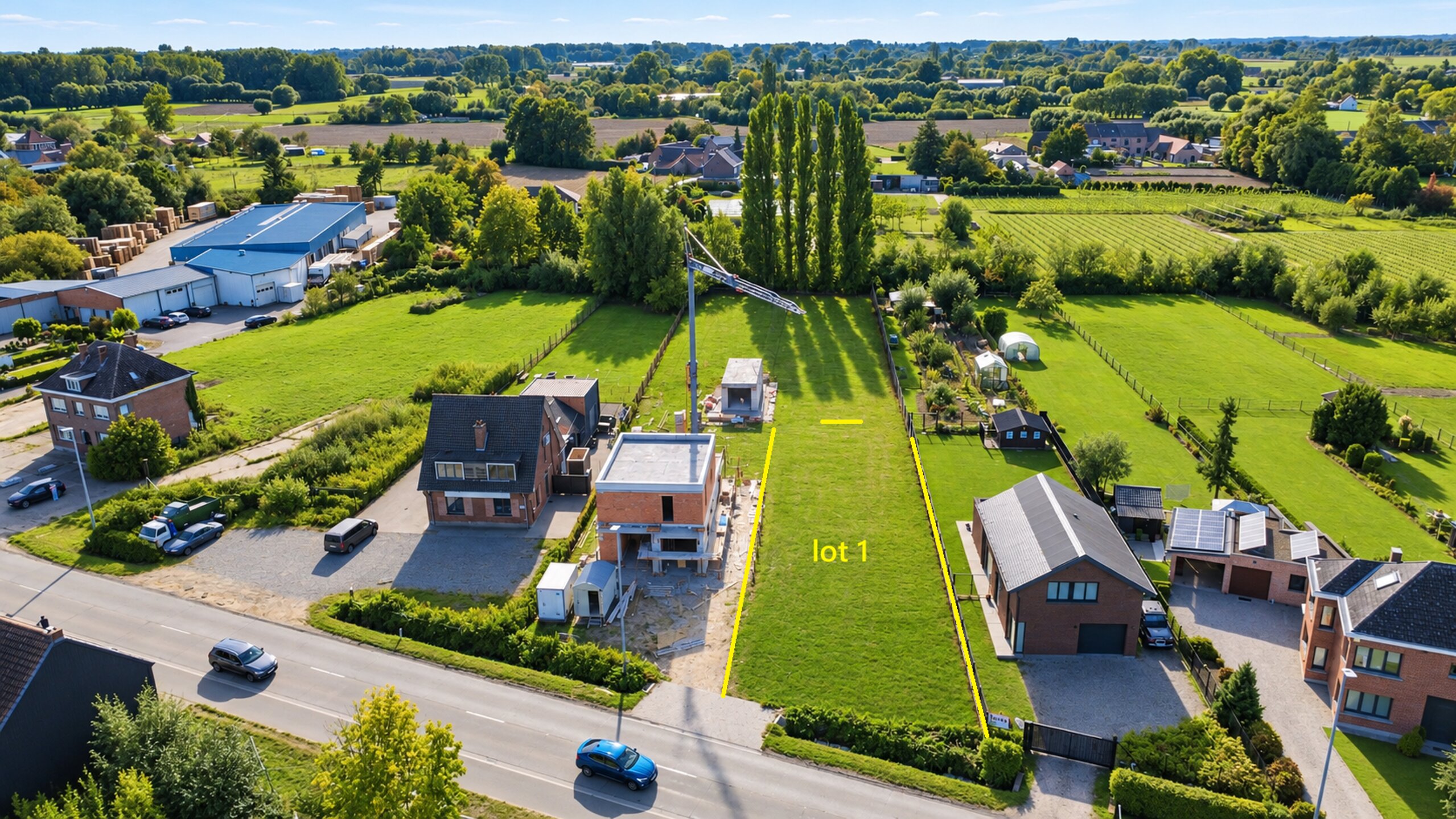 Bouwgrond te koop in Lebbeke