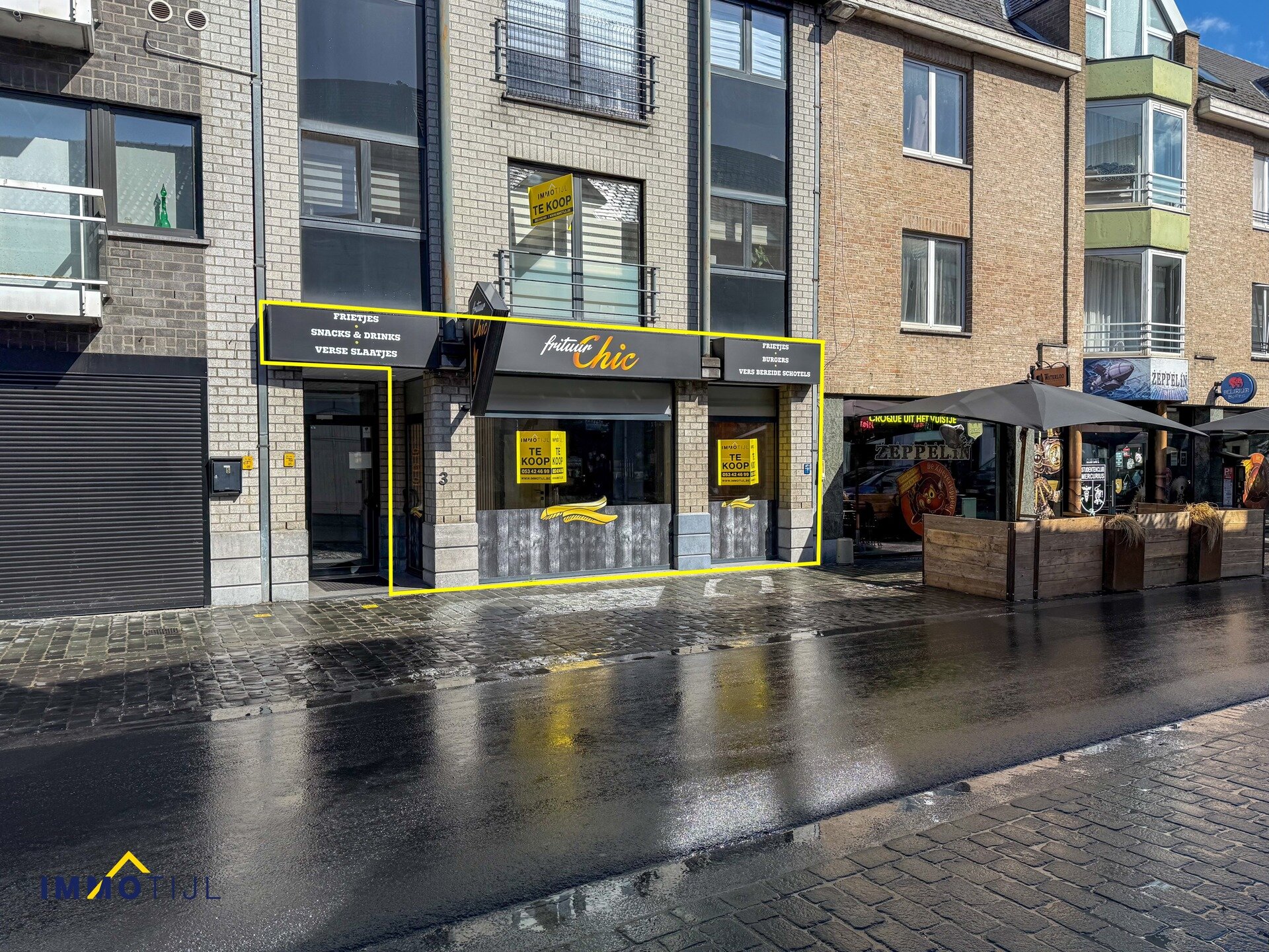 Commercieel gelijkvloers te koop in Aalst