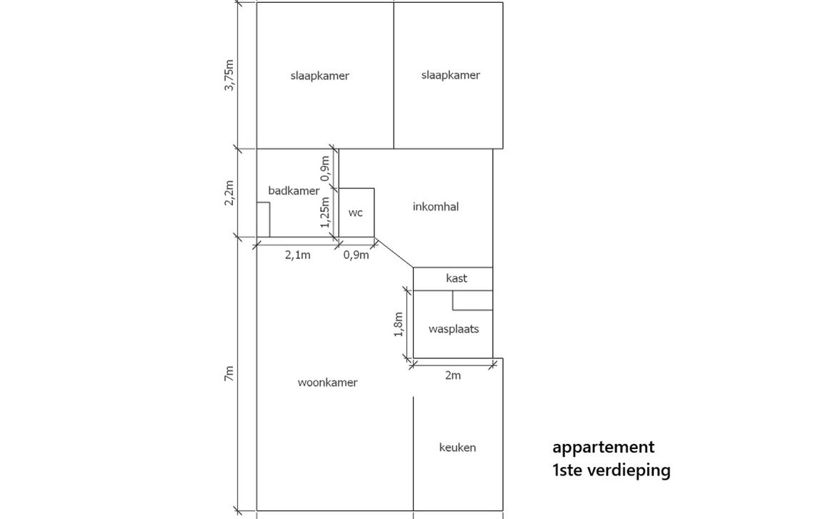 Appartement te koop in Aalst