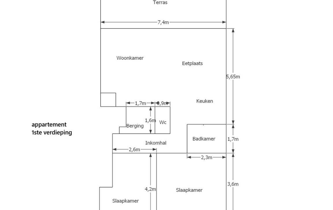 Appartement te koop in Erpe-Mere