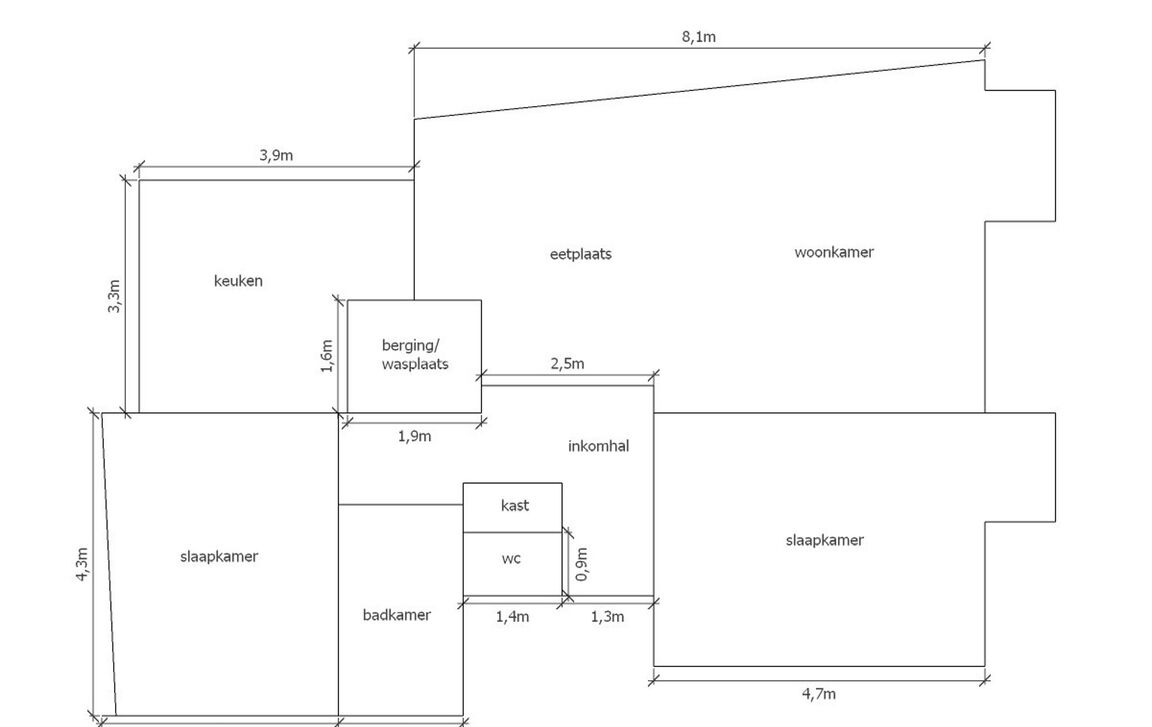 Appartement te koop in Haaltert