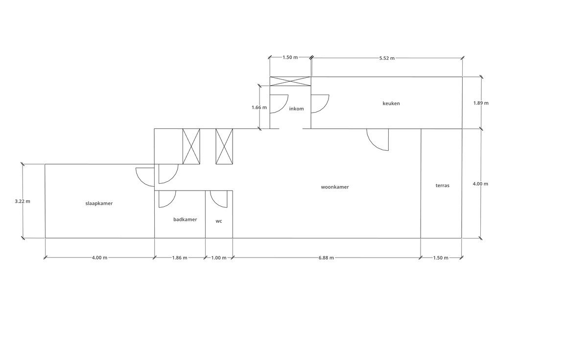 Appartement te koop in Jette