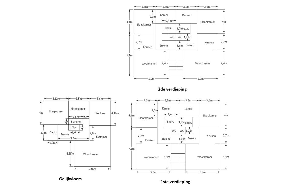 Appartementsgebouw te koop in Aalst