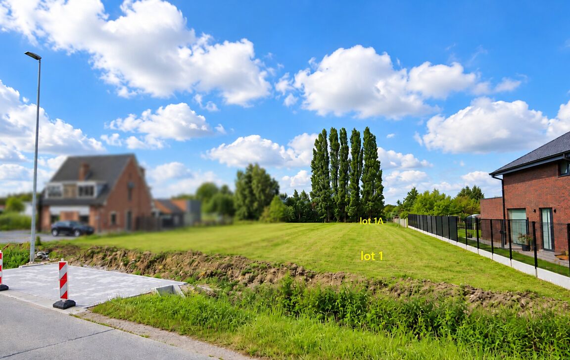 Bouwgrond te koop in Lebbeke