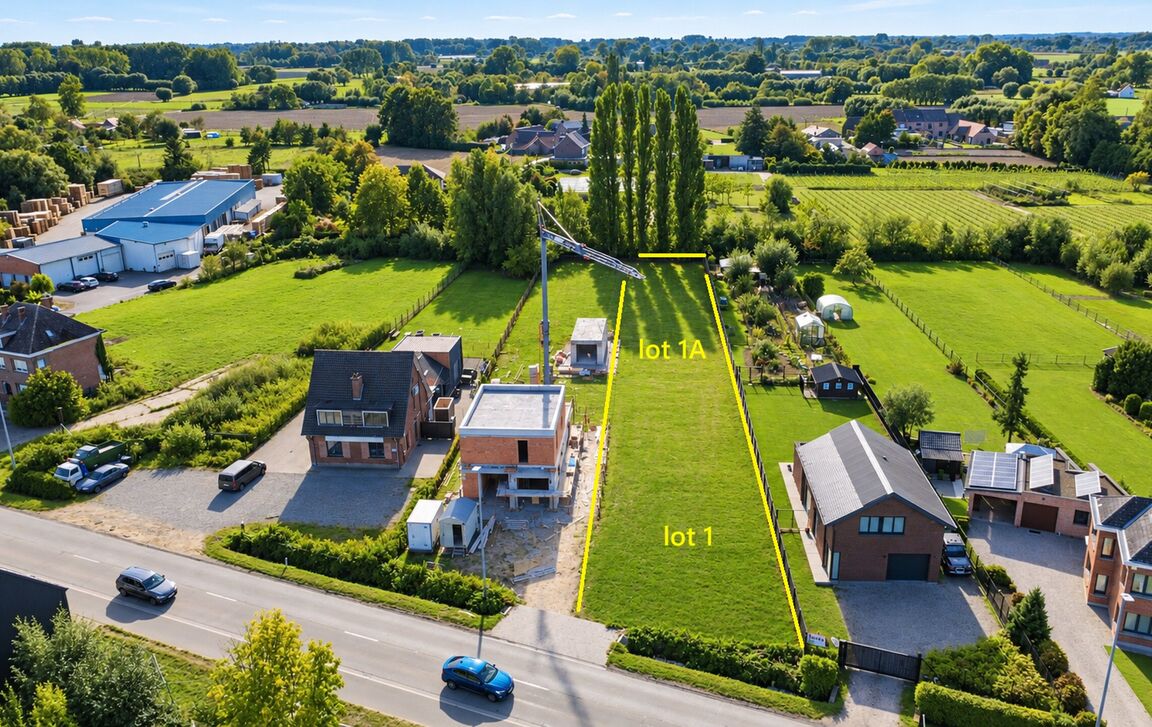 Bouwgrond te koop in Lebbeke