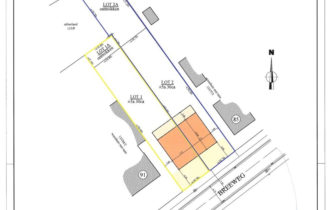 Bouwgrond te koop in Ninove