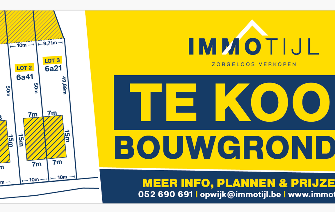 Bouwgrond te koop in Opwijk