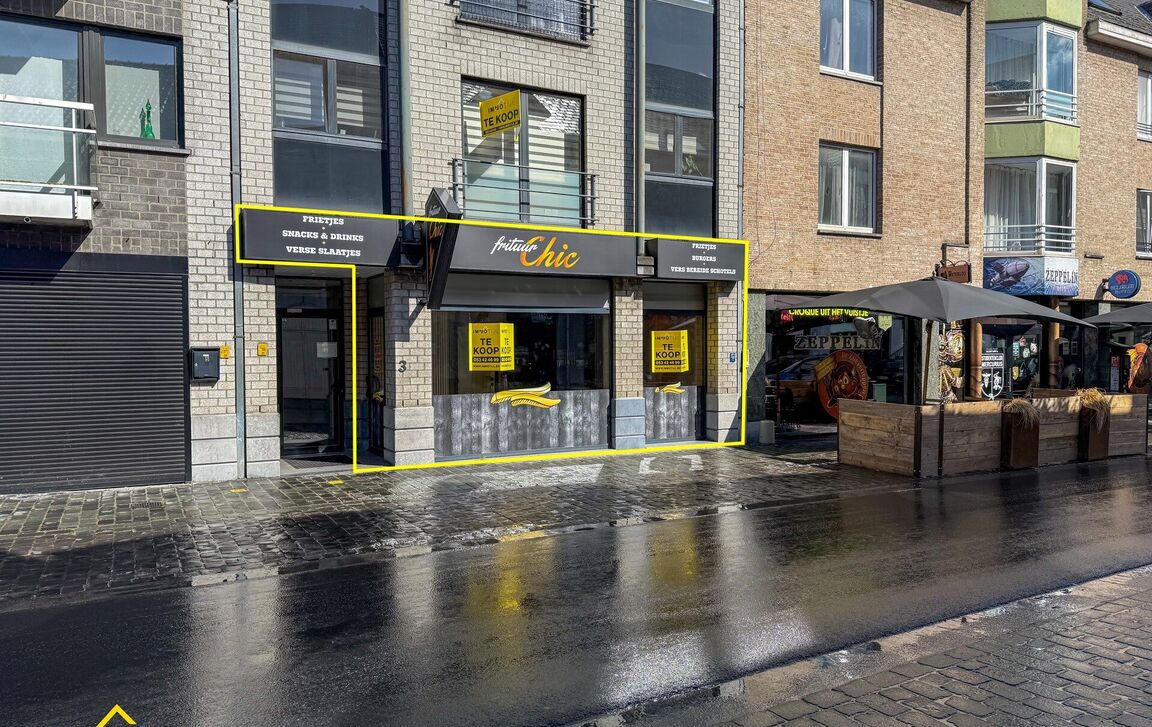 Commercieel gelijkvloers te koop in Aalst