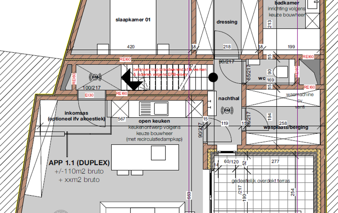 Duplex te koop in Lebbeke