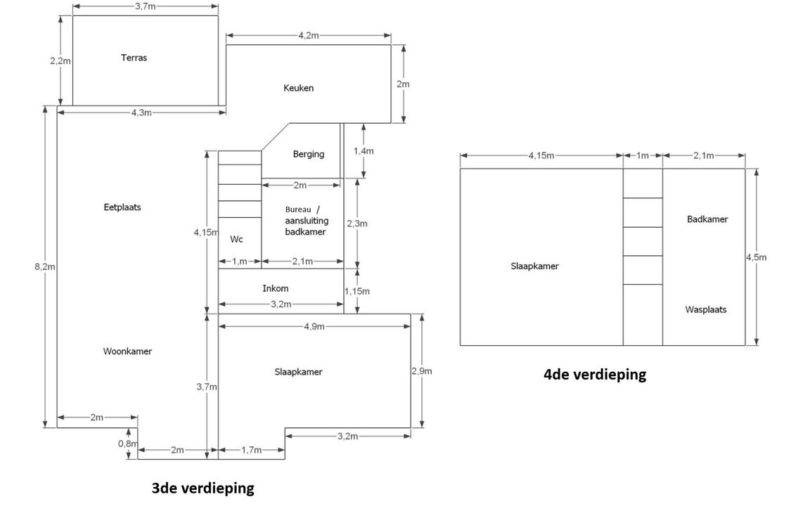 Duplex te koop in Nieuwerkerken