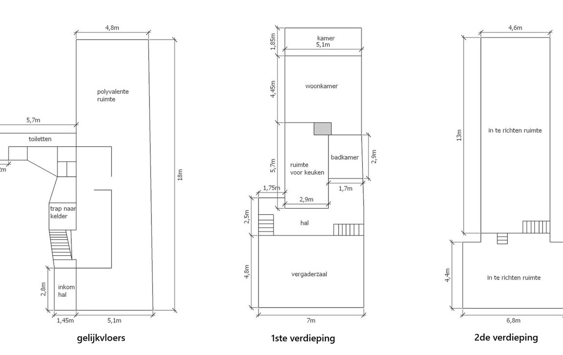 Gebouw voor gemengd gebruik te koop in Aalst