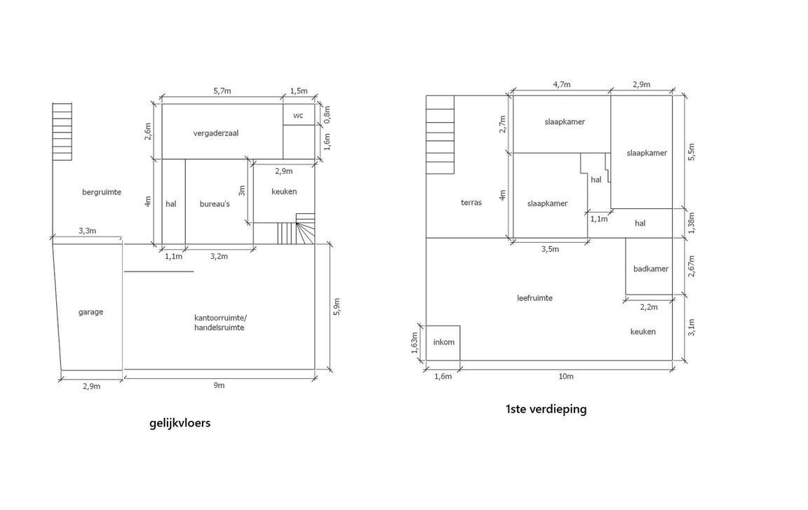 Gebouw voor gemengd gebruik te koop in Aalst