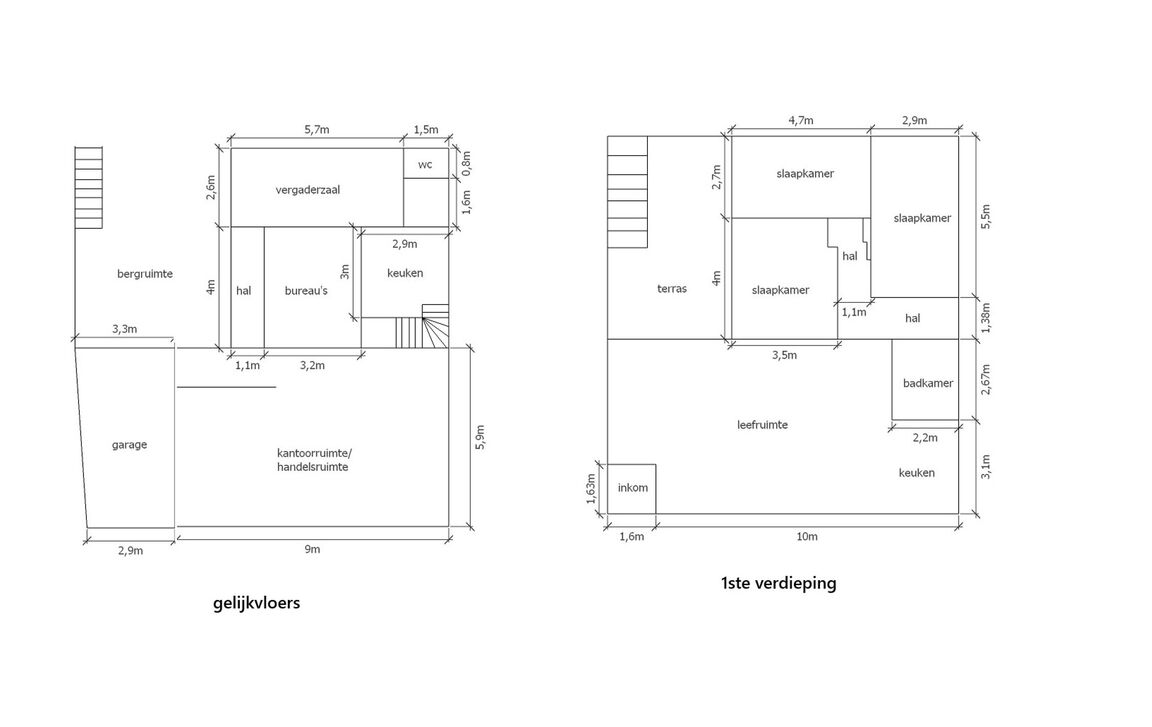 Gebouw voor gemengd gebruik te koop in Aalst
