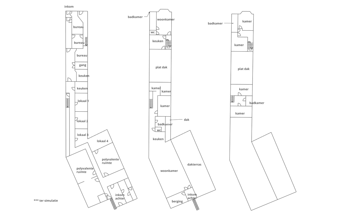 Gebouw voor gemengd gebruik te koop in Aalst