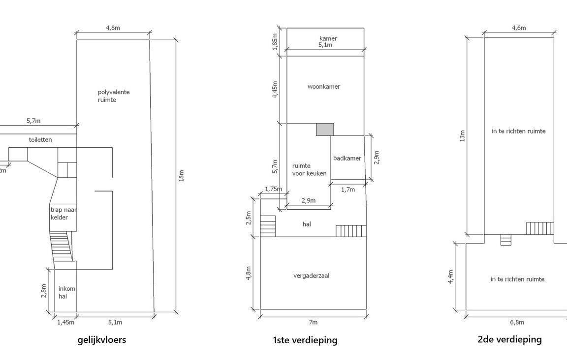 Gebouw voor gemengd gebruik te koop in Aalst