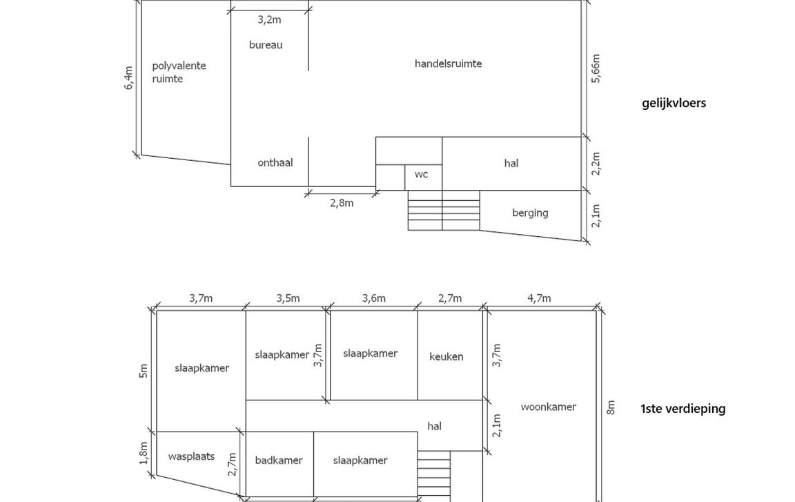 Gebouw voor gemengd gebruik te koop in Denderleeuw