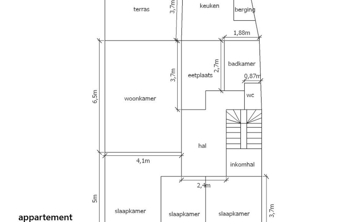 Gebouw voor gemengd gebruik te koop in Lebbeke