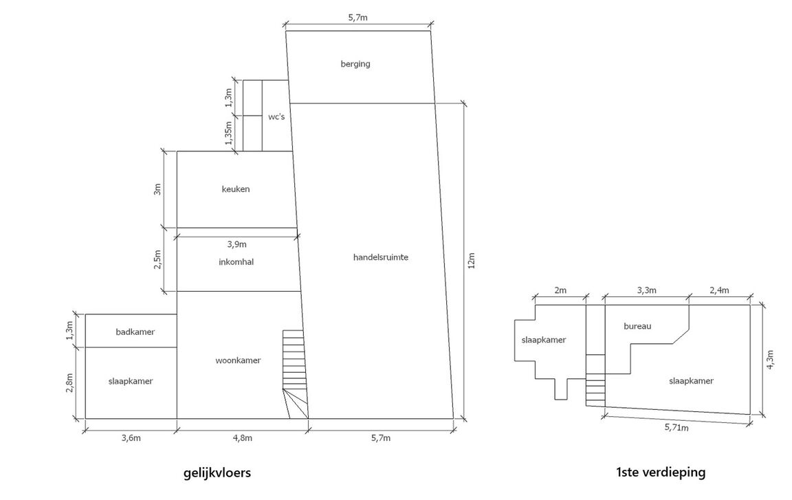 Gebouw voor gemengd gebruik te koop in Moorsel