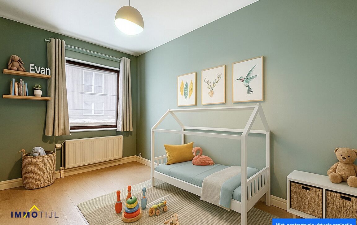 Gelijkvloerse verd. + tuin te koop in Lebbeke