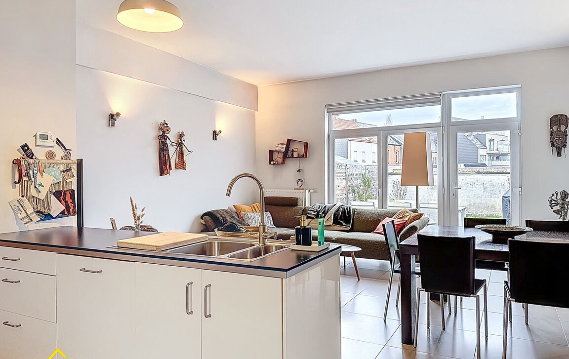 Gelijkvloerse verd. + tuin te koop in Moorsel