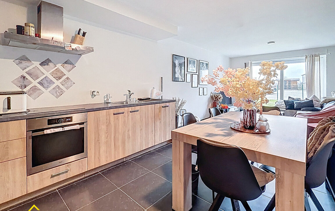 Gelijkvloerse verd. + tuin te koop in Nieuwerkerken