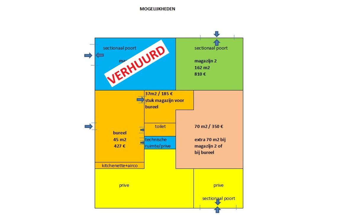 Opslagplaats te huur in Herzele