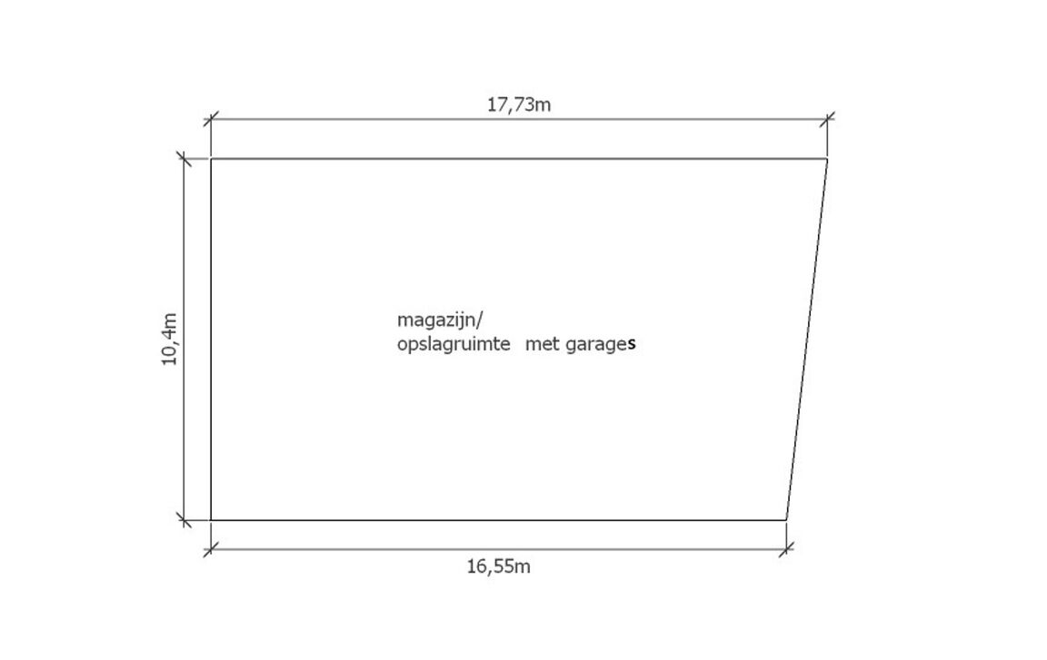 Opslagplaats te koop in Lebbeke
