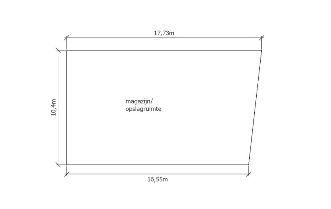 Opslagplaats te koop in Lebbeke