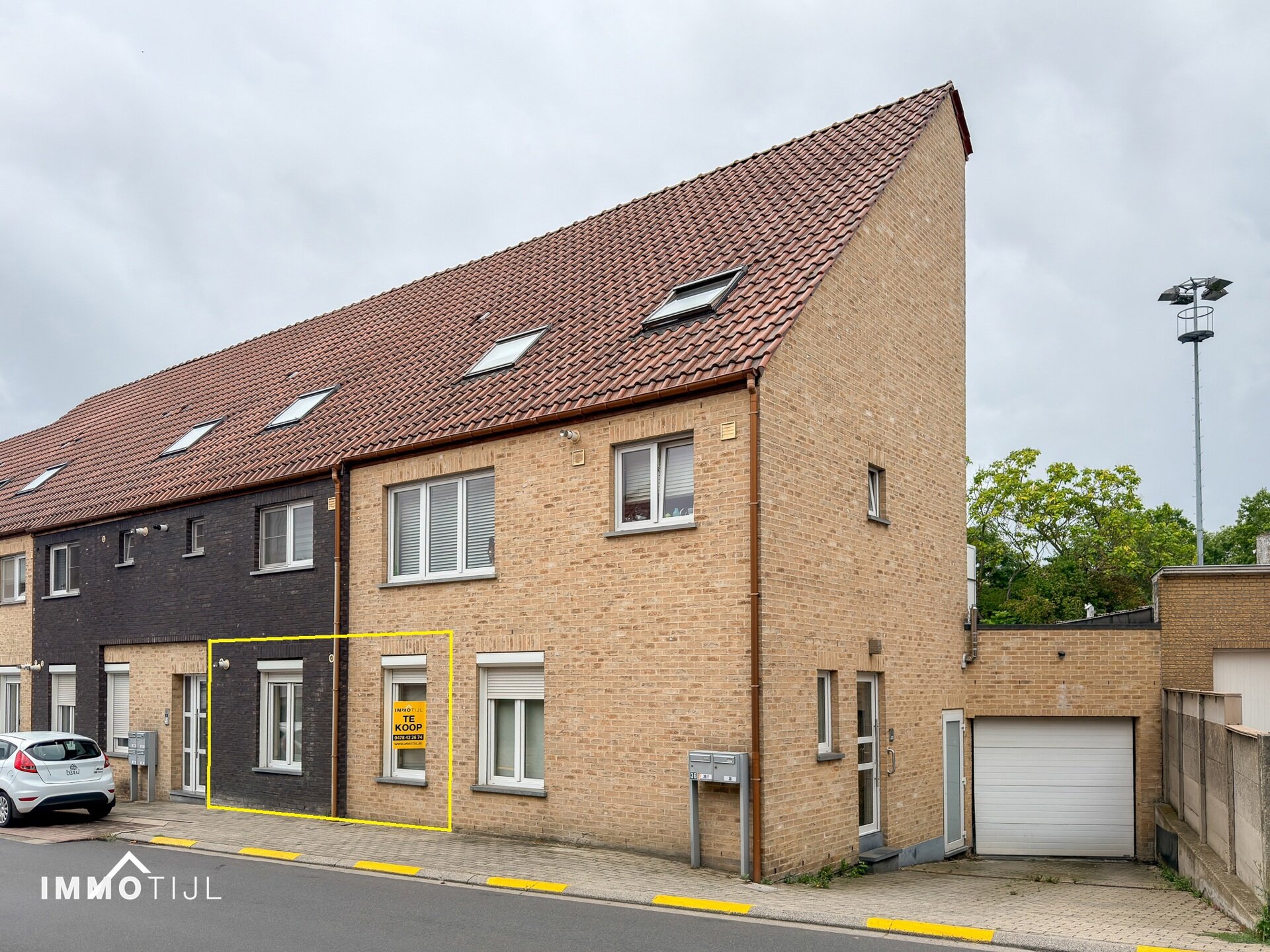 Gelijkvloerse verd. + tuin te koop in Affligem