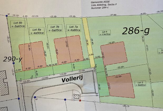 Bouwgrond te koop in Asse