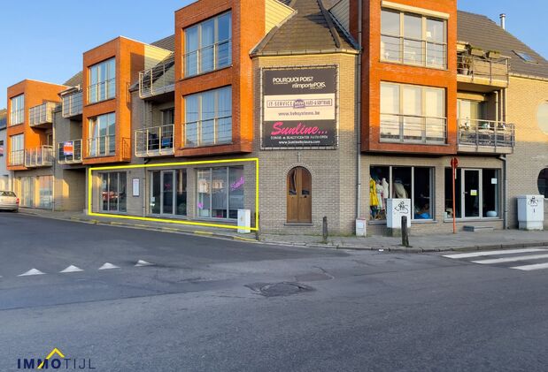 Commercieel gelijkvloers te huur in Berlare