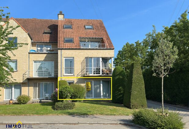 Gelijkvloerse verd. + tuin te koop in Aalst
